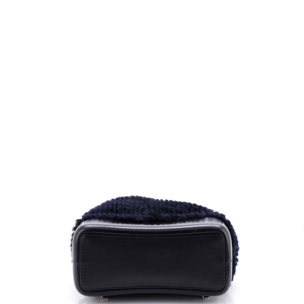 Chanel Gabrielle Backpack Shearling And #258289C25B - Picture 4 of 7
